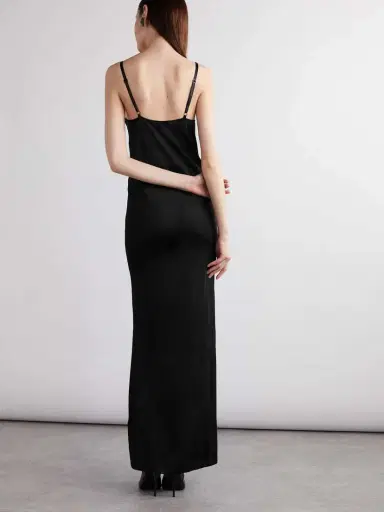 Saint Laurent Jersey Maxi Dress | Thumbnail 3 Saint Laurent Jersey Maxi Dress | Thumbnail 3