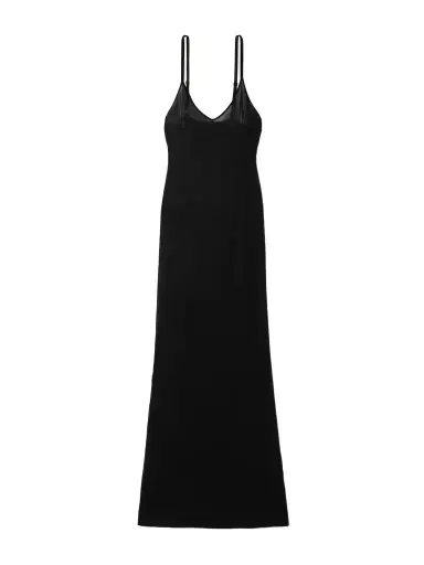 Saint Laurent Jersey Maxi Dress | Thumbnail 1 Saint Laurent Jersey Maxi Dress | Thumbnail 1