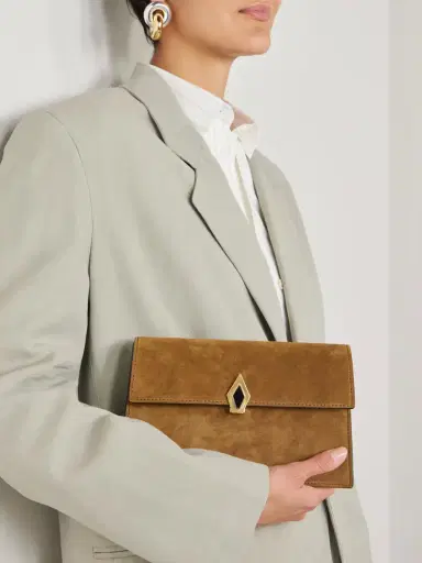 Métier Parallel 22 Small Suede Shoulder Bag | Thumbnail 2