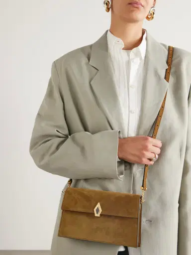 Métier Parallel 22 Small Suede Shoulder Bag | Thumbnail 6
