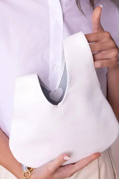 MARY SMALLWOOD Nexus Clutch - Marshmallow | Thumbnail 3