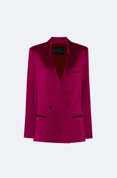 LAPOINTE Satin Blazer | Thumbnail 4 LAPOINTE Satin Blazer | Thumbnail 4