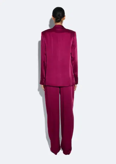 LAPOINTE Satin Relaxed Pleated Pant | Thumbnail 2 LAPOINTE Satin Relaxed Pleated Pant | Thumbnail 2