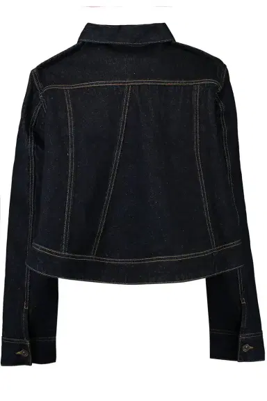 Victoria Beckham Cropped Denim Jacket | Thumbnail 5