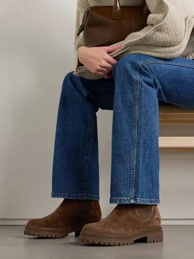 Gianvito Rossi Chester Suede Chelsea Boots | Thumbnail 2 Gianvito Rossi Chester Suede Chelsea Boots | Thumbnail 2