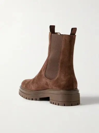 Gianvito Rossi Chester Suede Chelsea Boots | Thumbnail 3 Gianvito Rossi Chester Suede Chelsea Boots | Thumbnail 3