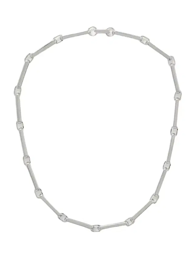 Chuisa Rhodium-plated Recycled Necklace