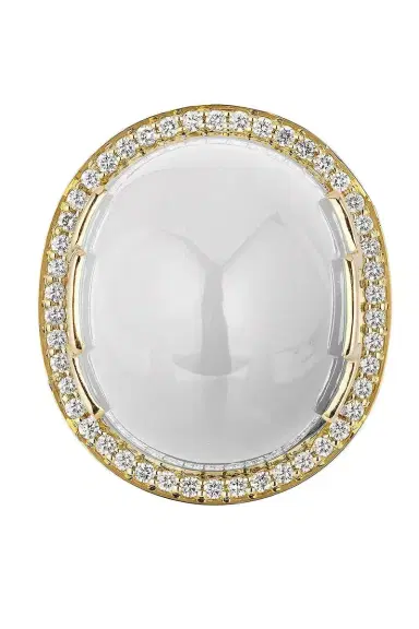 GOSHWARA Rock N Roll Moon Quartz Ring | Thumbnail 1