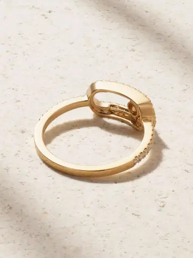 Messika Move Uno 18-karat Gold Diamond Ring | Thumbnail 3 Messika Move Uno 18-karat Gold Diamond Ring | Thumbnail 3