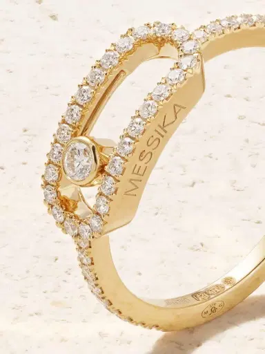 Messika Move Uno 18-karat Gold Diamond Ring | Thumbnail 4 Messika Move Uno 18-karat Gold Diamond Ring | Thumbnail 4