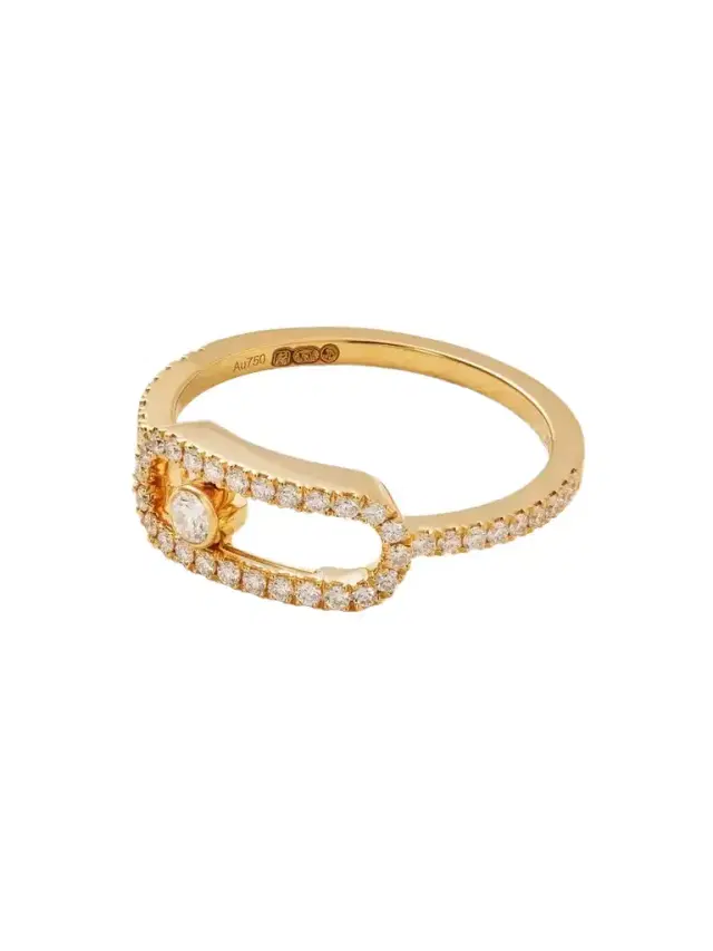 Move Uno 18-karat Gold Diamond Ring
