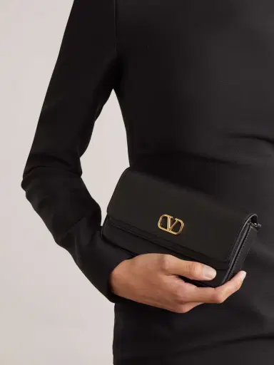 Valentino Garavani Vlogo Embellished Leather Mini Bag | Thumbnail 2