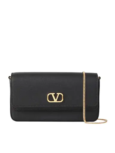 Valentino Garavani Vlogo Embellished Leather Mini Bag | Thumbnail 1