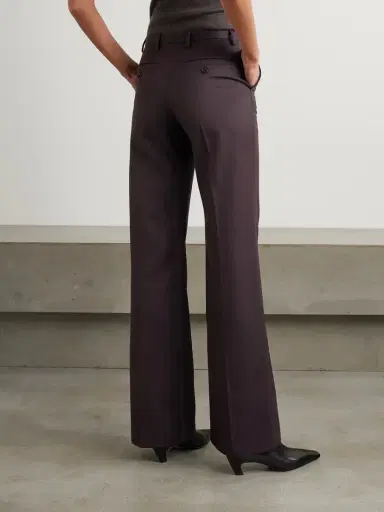 The Frankie Shop Lyra Twill Flared Pants | Thumbnail 4