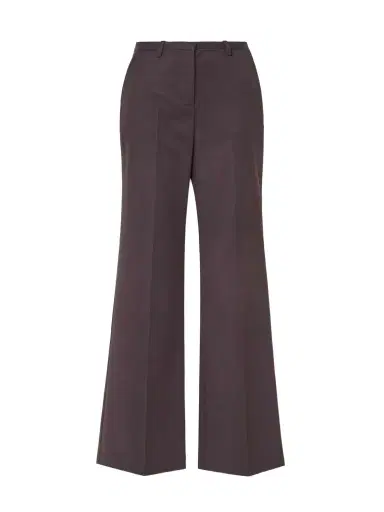 The Frankie Shop Lyra Twill Flared Pants | Thumbnail 1