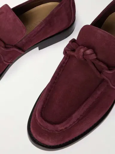 Bottega Veneta Astaire Suede Loafers | Thumbnail 4