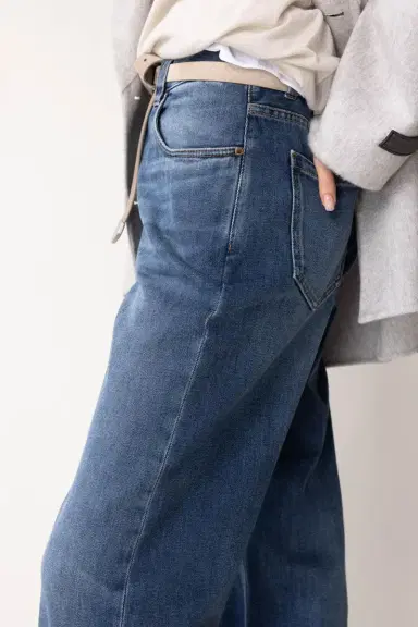 Brunello Cucinelli Five Pocket Loose Trousers | Thumbnail 3
