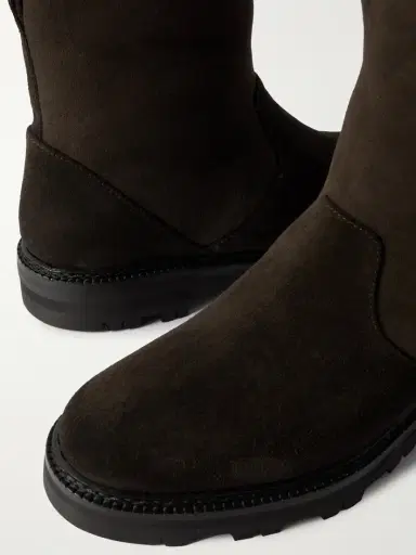 Manolo Blahnik Tomosa Shearling-lined Suede Ankle Boots | Thumbnail 4 Manolo Blahnik Tomosa Shearling-lined Suede Ankle Boots | Thumbnail 4