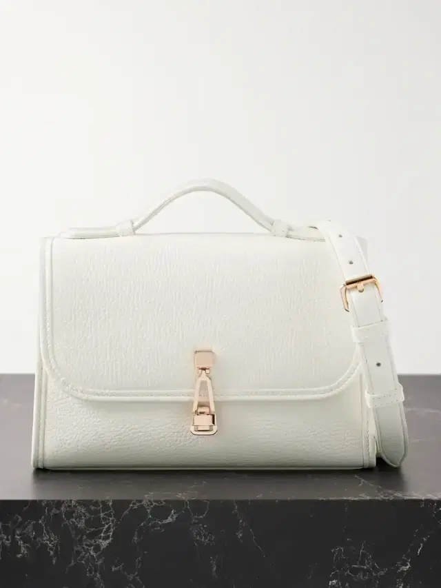 Leonora Small Textured-leather Shoulder Bag