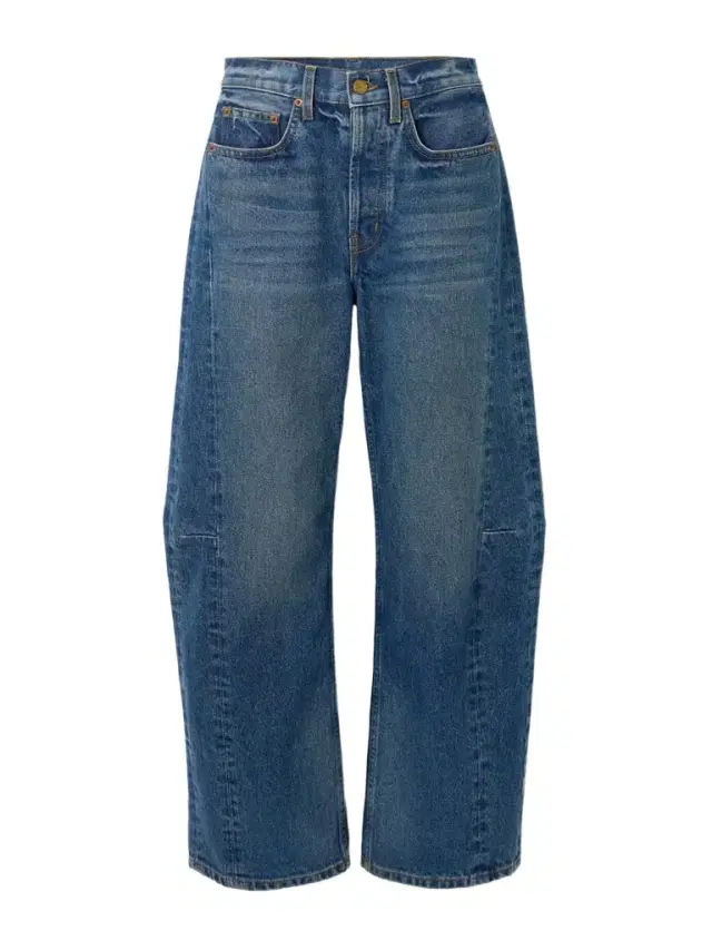 B SIDES Lasso High-rise Wide-leg Jeans
