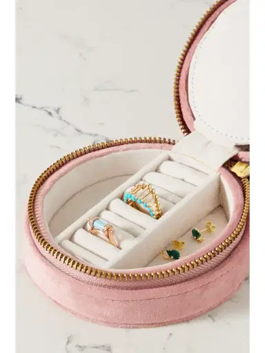 L’Atelier Nawbar Psychedeliah Embroidered Velvet Jewelry Box | Thumbnail 2 L’Atelier Nawbar Psychedeliah Embroidered Velvet Jewelry Box | Thumbnail 2