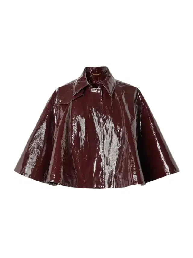 Coated-cotton Cape