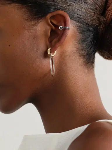Spinelli Kilcollin Sterling Silver Diamond Ear Cuff | Thumbnail 2 Spinelli Kilcollin Sterling Silver Diamond Ear Cuff | Thumbnail 2