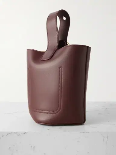 Loewe Pebble Mini Leather Tote | Thumbnail 3
