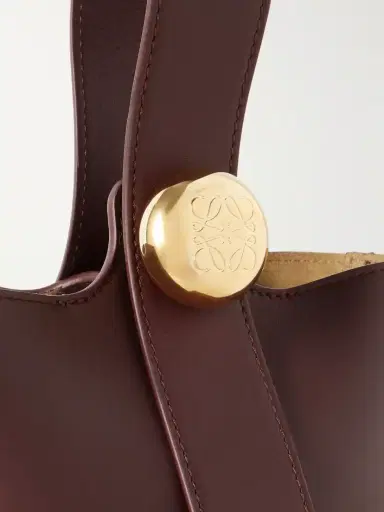 Loewe Pebble Mini Leather Tote | Thumbnail 4