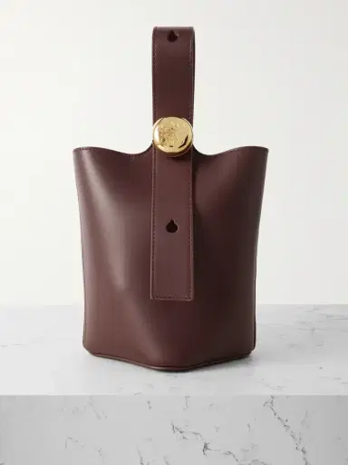 Loewe Pebble Mini Leather Tote | Thumbnail 1