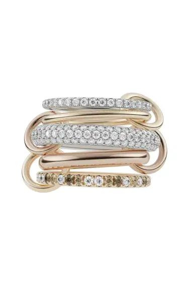 Spinelli Kilcollin Leo Blanc Five Link Ring | Thumbnail 1