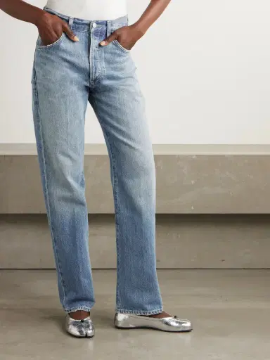 Citizens of Humanity Baretta High-rise Straight-leg Organic Jeans | Thumbnail 3