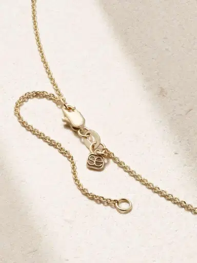 Sydney Evan Elephant 14-karat Gold, Enamel And Diamond Necklace | Thumbnail 3 Sydney Evan Elephant 14-karat Gold, Enamel And Diamond Necklace | Thumbnail 3