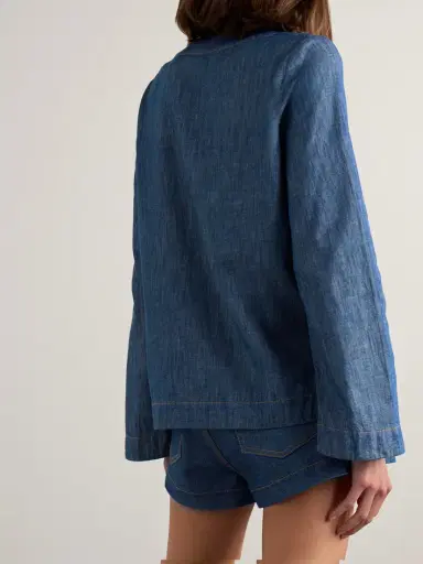 Zimmermann Wylie Braided Denim Tunic | Thumbnail 4