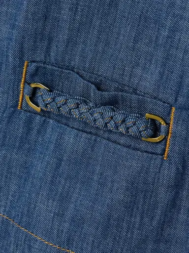 Zimmermann Wylie Braided Denim Tunic | Thumbnail 5