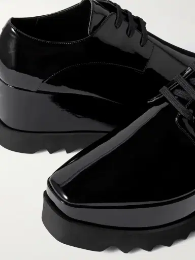 Stella McCartney Elyse Vegetarian Material Platform Brogues | Thumbnail 4 Stella McCartney Elyse Vegetarian Material Platform Brogues | Thumbnail 4