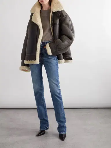 Saint Laurent Shearling Jacket | Thumbnail 2