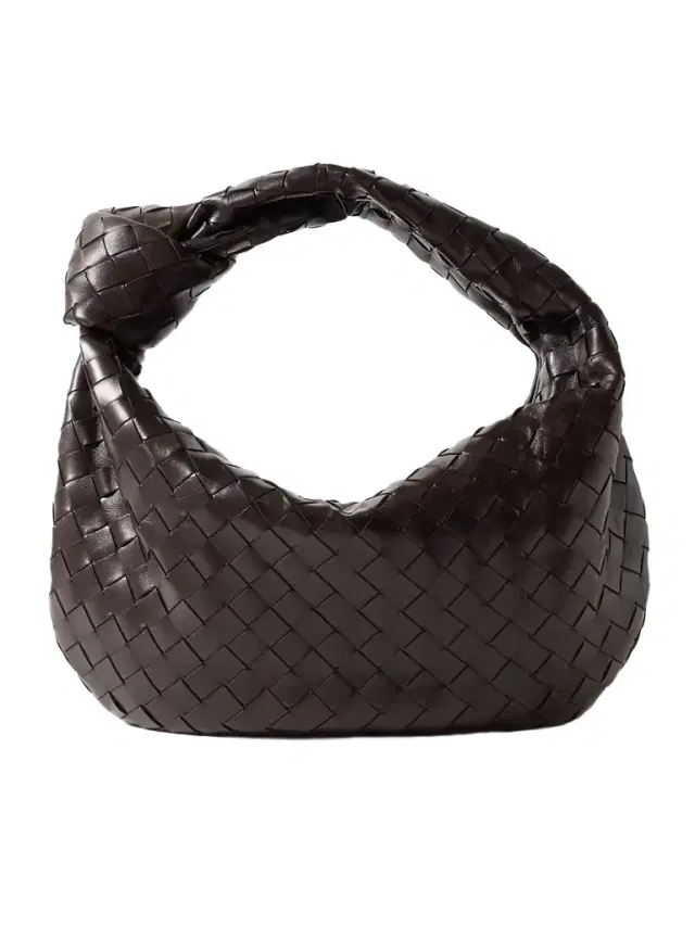 Jodie Small Intrecciato Leather Tote
