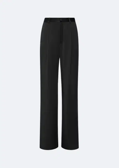 Lapointe Satin Relaxed Pleated Pant | Thumbnail 4 Lapointe Satin Relaxed Pleated Pant | Thumbnail 4