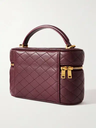 Saint Laurent Gaby Vanity Mini Quilted Leather Shoulder Bag | Thumbnail 3