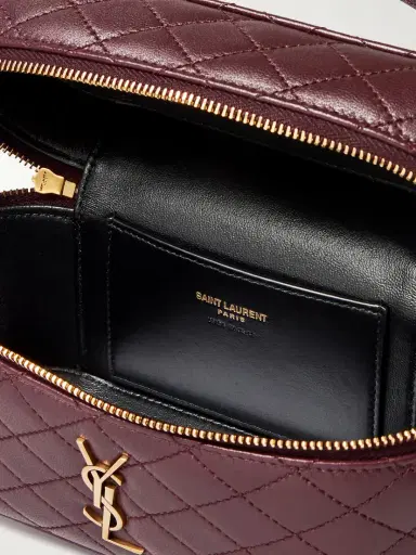 Saint Laurent Gaby Vanity Mini Quilted Leather Shoulder Bag | Thumbnail 5