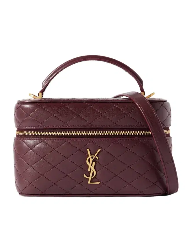 Gaby Vanity Mini Quilted Leather Shoulder Bag