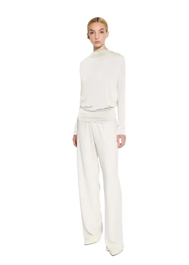 Jersey Blouson Top