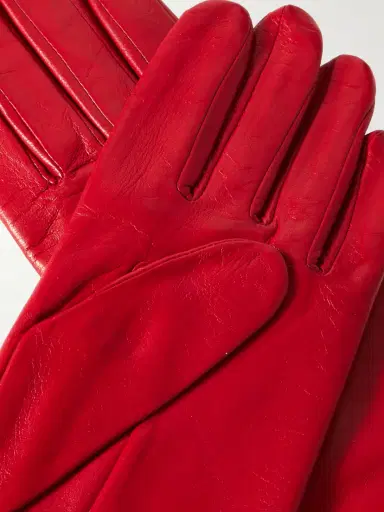 Agnelle Kate Leather Gloves | Thumbnail 3 Agnelle Kate Leather Gloves | Thumbnail 3