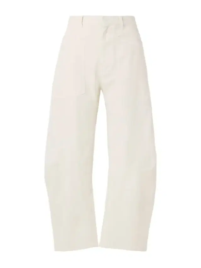 Shon Cotton-blend Twill Barrel-leg Pants