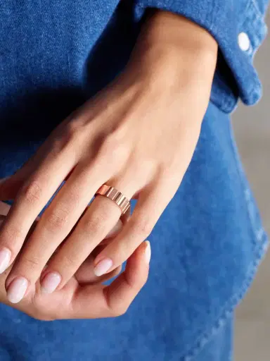 De Beers London Rvl 18-karat Rose Gold Diamond Ring | Thumbnail 2