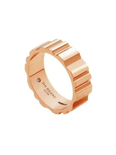 De Beers London Rvl 18-karat Rose Gold Diamond Ring | Thumbnail 1