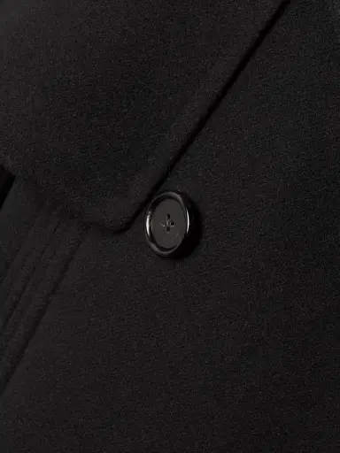 Chloé Cape-effect Double-breasted Leather-trimmed Wool Coat | Thumbnail 6 Chloé Cape-effect Double-breasted Leather-trimmed Wool Coat | Thumbnail 6
