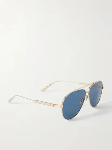 DIOR Eyewear Diorcannage A1u Aviator-style Gold-tone Sunglasses | Thumbnail 3 DIOR Eyewear Diorcannage A1u Aviator-style Gold-tone Sunglasses | Thumbnail 3