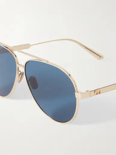DIOR Eyewear Diorcannage A1u Aviator-style Gold-tone Sunglasses | Thumbnail 4 DIOR Eyewear Diorcannage A1u Aviator-style Gold-tone Sunglasses | Thumbnail 4